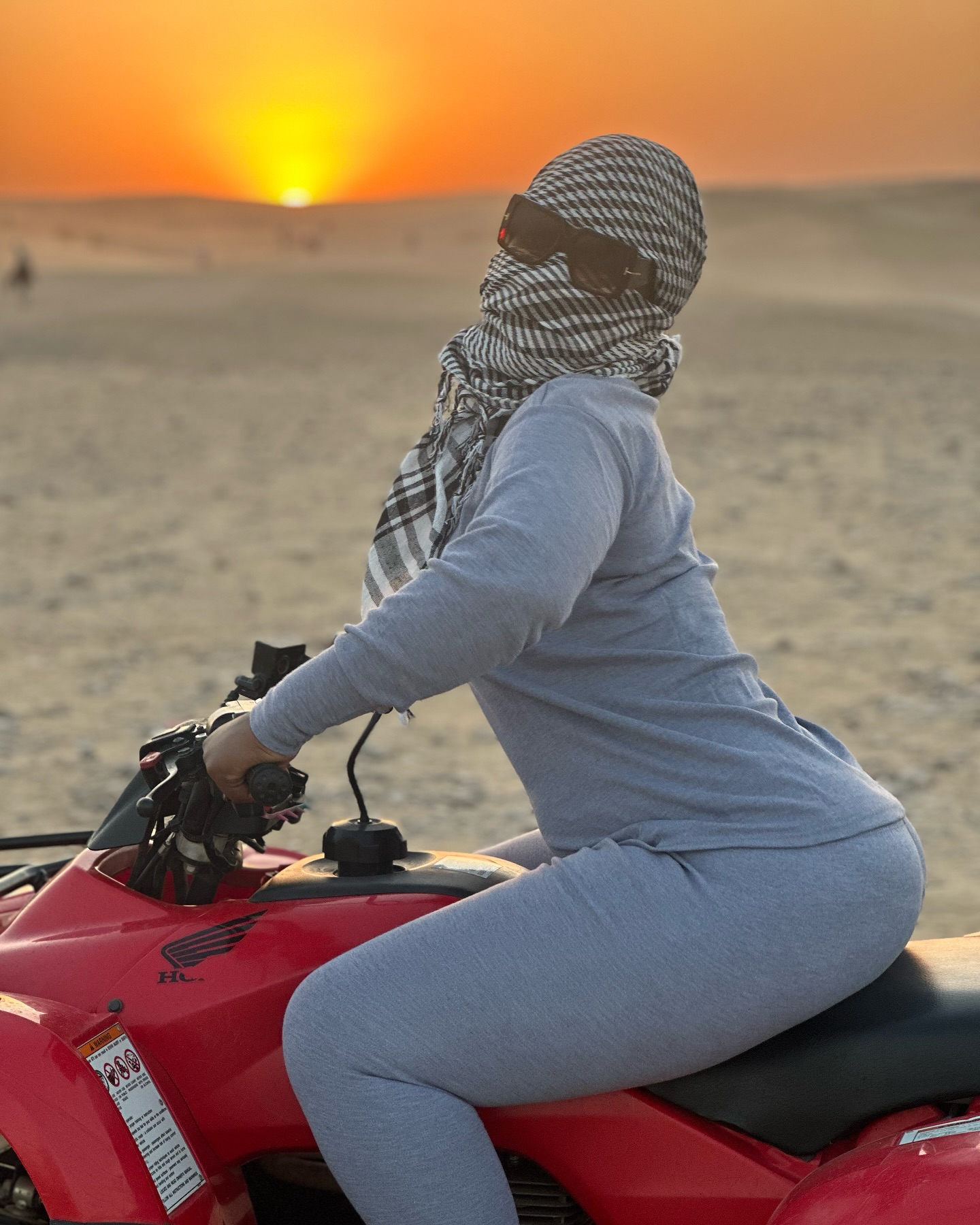 A Quad Bike Tour to the City Desert in the Pyramids